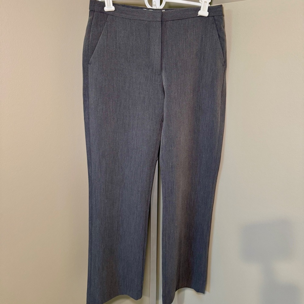 Abercrombie & Fitch Womens Grey Tailored Ankle Dress Pants Size 25 0R Stretch